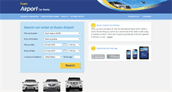 Desktop Screenshot of guamairportcarrental.com