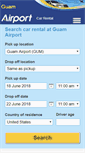Mobile Screenshot of guamairportcarrental.com